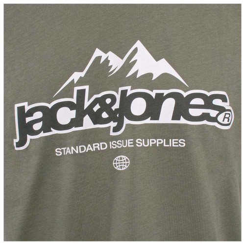 Jack & Jones Ανδρική κοντομάνικη μπλούζα Flare Front Crew Neck T-Shirt